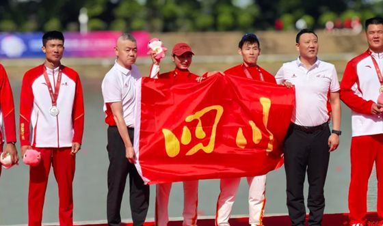 四川赛艇队捷报频传，连夺两金！从柔道到赛艇，甘孜小伙圆梦全运会